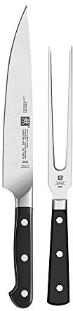 ZWILLING Pro 2-pc Carving Knife & Fork Set
