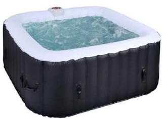 SUN SPA Square gonfiabile gonfiabile spa - 6 persone - 1, 85 x H 0, 65 m