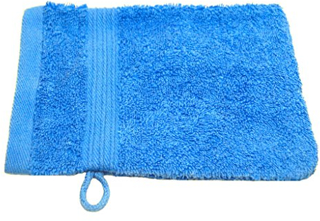 Julie Julsen Waschlappen in 23 Farben erhältlich weich und saugstark 500gsm Öko Tex 15 x 21 cm Himmelblau