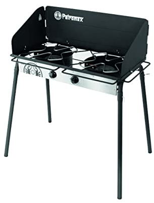 Petromax Gastisch mit 2 Brenner, stufenlose Hitzeregulierung, 1 x 0,68 m, 100 kg Traglast