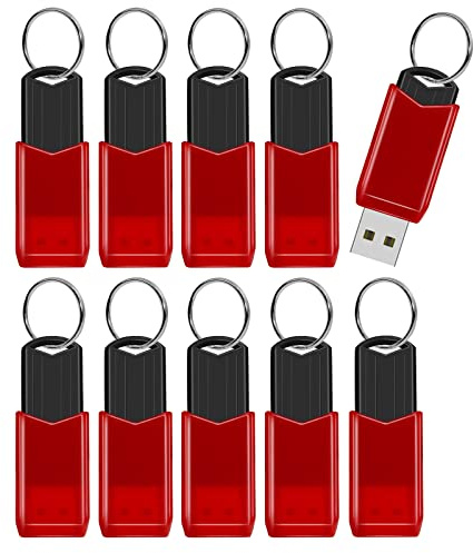EASTBULL USB Stick 16GB USB 2.0 10 Stück Mehrfarbig Memory Stick USB Sticks Datenspeicherung