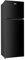 FrigeluX Réfrigérateur Double Porte Noir RDP300NE 300L