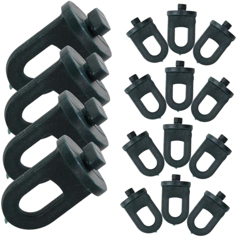 MOBUTOFU 100stücke Gewächshausklammern Gewächshauszubehör Drehclips Für Pflanzen Befestigung Schnur Clips Garten Werkzeug