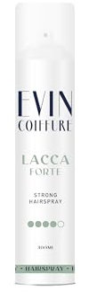 EVIN COIFFURE | Lacca per Capelli Fissaggio Forte, 300ml, Facile da Pettinare e Modellare