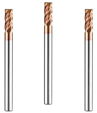 DAISHUJIE Fresa a Candela 1 pz HRC55 Fresa a Raggio angolare 4 Taglienti in carburo di tungsteno Fresa CNC Utensile da Taglio DEG R0.2 R0.5 R1 R2 R3 Router for Metallo(4RX16XD4X75L)