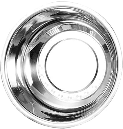 HORIALENCE Inoxidable de Cuenco para Lavar Verduras y Sopa Tazón Multifuncional de Cocina Recipiente Duradero para Hogar y Cocina
