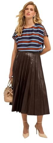 Motivi: Blusa Kimono Fantasia a Righe Blu. XS Stagione Autunno Inverno 2025