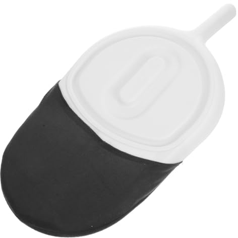 Abaodam Padella per Anziani Disabili Coperchio e Manico Vaso da Notte Domestico in Plastica Resistente Orinatoio per Pazienti Allettati Padella da Letto Portatile per Uso Ospedaliero e