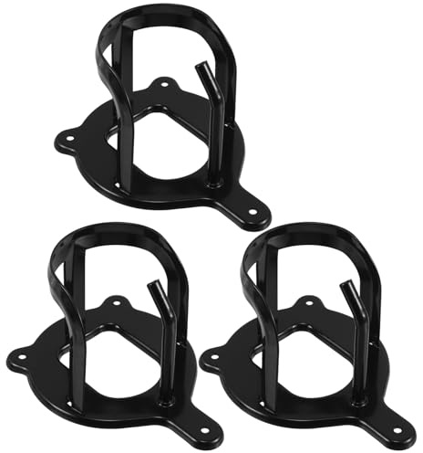 YARNOW 3pcs Metal Bridle Hanger Hooks Stable Halter Hanger Bracket Wall-Mounted Horse Tack Organizer for Barn and Stable Equipment Storage