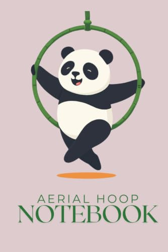 Aerial Hoop Panda Notebook
