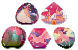ergobag Kontur Klettie Set Motivwelt Themenwelt Klettflächen Sammelspaß Individualisierung Prinzessin - Bunt