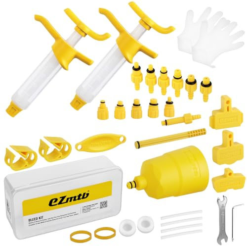LWMTT Kit de Purga de Freno para Bicicleta Universal Herramientas Kit de Purga de Frenos para Shimano, Magura, Tektro, SRAM Serie