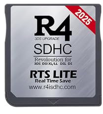 Tarjeta de juego adaptadora para 3 DS D SL XL/LL 2025 R 4 SD-HC, tarjeta de memoria digital, accesorios para juegos portátiles (plateado)