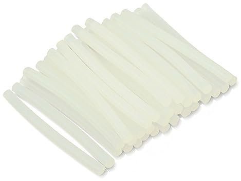 SEWOART 50 Pièces 100 De Colle Bâtons De Colle En Vrac De Gorille Blanche Fondre Bâtons De Artisanale Bâtons De Transparents Adhésif Fondant Adhésif Thermofusible