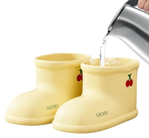 Bain de pieds – Baignoire antidérapante en forme de chaussure avec points de massage | Soaker isolé pour pieds pour spa pédicure | Lavabo portable pour la maison, la chambre à coucher, la salle de