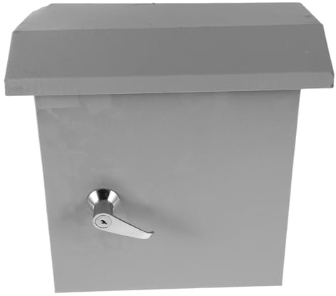 Veemoon Outdoor Waterproof Electrical Box Metal Circuit Protector Enclosure Weatherproof Distribution Junction Case for Outdoor Electrical Connections and Construction Sites 30x25x15cm