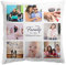 Personalised Photo Pillow Cushion Cover Sofa Home Décor Custom Gift Birthday Wedding Keepsake Anniversary Christmas 16x16 in Single-sided print