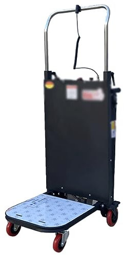 Stair Climber Cart Tracked Electric Stair Climbing Hand Trucks with 4 Wheels Battery Powered Stair Climbing Hand Trucks Dolly Cart for Logistics for Up and Down Stairs Easily