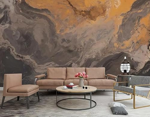 papel tapiz fotográfico Mármol artístico de arenisca Póster de decoración de pared de dormitorio, sala de estar, mural no tejido200CM(Ancho)*140CM(Alto)