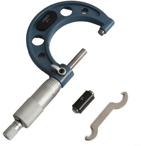 Micrometro professionale per la misurazione del diametro esterno garantisce risultati affidabili con una migliore leggibilità (B)