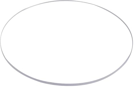 Rund akrylskiva, runda akrylskivor 6×160 mm–6×200 mm, rund plastplatta lämplig for tavelbyte, målning, gör-det-själv-pyssel(Diameter 160mm)