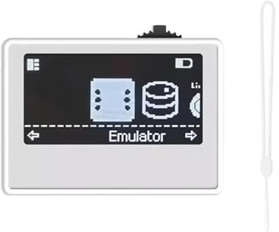 Tosuny Émulateur NFC/NTAG, Simulateur NFC avec écran OLED de 1,3, Interface de Chargement USB C, Carte PCB avec Antenne Intégrée, Micrologiciel de Mise à Niveau de L'application INFC, (WHITE)