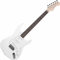 Rocktile Sphere Classic White E-Gitarre (weißes Schlagbrett, 3x Single Coil Tonabnehmer, 21 Bünde, Engineering Wood Griffbrett, Tremolo-Bridge, 2,5m Gitarrenkabel, Tremolohebel und Inbusschlüssel)