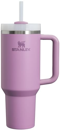STANLEY Quencher H2.0 Tumbler with Handle and Straw 40 oz | Flowstate 3-Position Lid | Cup Holder Compatible for Travel | Insulated Stainless Steel Cup | BPA-Free | Lilac