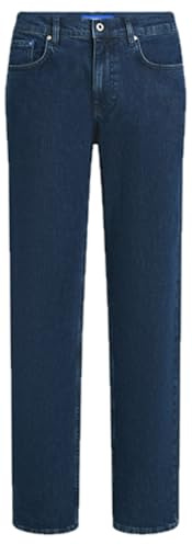 KARL LAGERFELD JEANS Hombre Straight Denim Azul oscuro lavado 3232