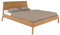 Lomadox Doppelbett 160x190cm mit Holzkopfteil, Wildeiche massiv geölt, THORNBURY-165