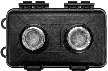 Portachiavi magnetico per auto – Scatola portachiavi magnetica sotto l'auto, impermeabile per esterni, resistente, contenitore per chiavi 'auto, camion e sicurezza esterna