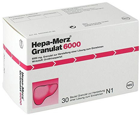 HEPA MERZ Granulat 6.000 Btl. 30 St