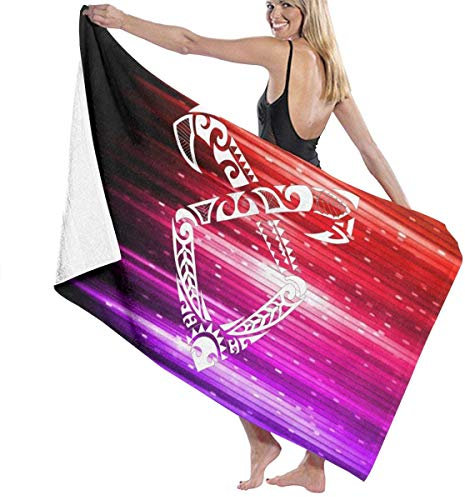 GDESFR Shadowhunters TV-Show Strandtuch Mikrofaser Super Absorbent Soft Single Side Printing Handtücher Decke Maßnahmen 31 'X 51'