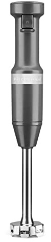 KitchenAid Variable Speed Corded Hand Blender KHBV53, Charcoal Grey