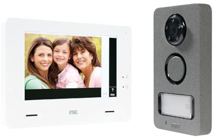 Urmet 1722/95 tums 1722/95 Videointercom Kit Enfamiljens videointercom Kit, 2