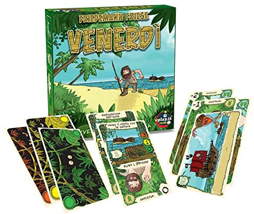 Friedemann Friese - Venerdì: Gioco di Carte - Giochi da Tavolo e di Società - 10+ anni - Edizione standard - 1 giocatore - Italiano