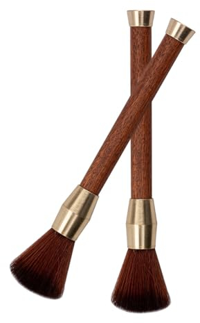 Barista Pinsel 2 Stück Reinigungspinsel für Kaffeemühle Kaffeepinsel für Siebträger Maschinen Reinigungsbürste Kaffeebürste Barista Zubehör Barista Reinigungspinsel für Kaffeemühle Espressomaschine