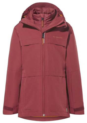VAUDE unisex - barn Kids Snow Cup 3in1 Jacket Iii Dubbel jacka