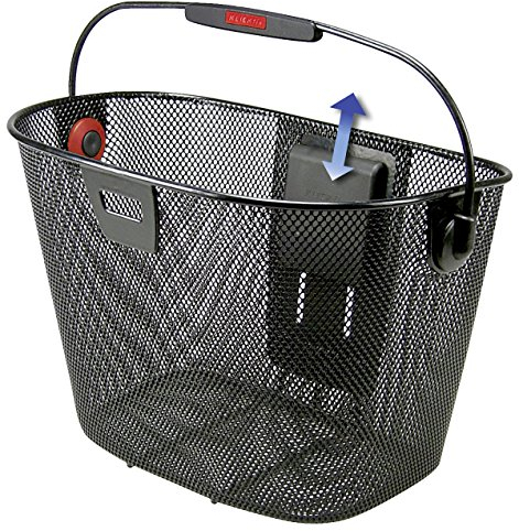 KLICKfix Farradtasche Unilux Korb Schwarz Lenkerkorb, 16 L