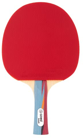 GEWO SMASH Tischtennisschläger – ITTF-zugelassener Allround-Tischtennis Schläger für Kinder & Jugendliche – Leicht & ausgewogen mit Thunderball 2 Belag für Kontrolle & Spin –Ideal für erste Wettkämpfe