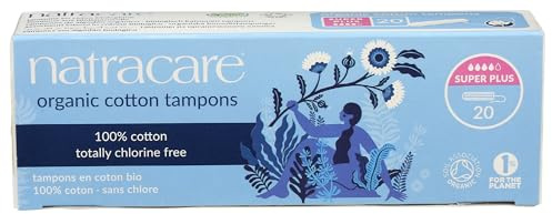 Natracare, Tampons Super Plus, 20 Count
