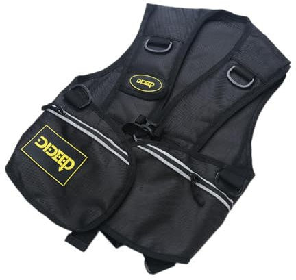 Attrezzatura per bombole da Immersione Subacquea per bombole da 2 Litri Giubbotto da Sub per Studio Vela Snorkeling Immersioni Giacca da Sub in Nylon