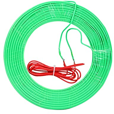 Pfeife Haus Hotline for landwirtschaftliche Gewächshauserde, Heizkabel for Pflanzen, 300 W, 30 Meter Boden Elektronik
