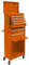 Entcook Werkzeugkasten mit 8 Schubladen, Metall, Farbe: Orange, One Size
