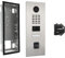 DoorBird D2101FV Türstation mit ekey sLine Fingerprint (Edelstahlgehäuse V4A, Unterputzgehäuse, Fingerprint, Controller), Video Sprechanlage mit Fingerprint zur Unterputzmontage, 15 W, 15 V, Edelstahl