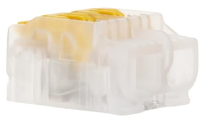 BLM, Borne à Levier Série 475, Sachet de 15 Bornes 2 Entrées, Pour Fils 0,2 à 4 mm², Tension 450V, 32A, Longueur Dénudage 11-12mm, Installation Facile et Sécurisée, Haute Performance Électrique