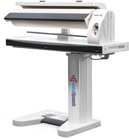 Speedypress CR8000 Prensa de rodillo rotativo comercial: eficiencia y precisión inigualables para planchado profesional