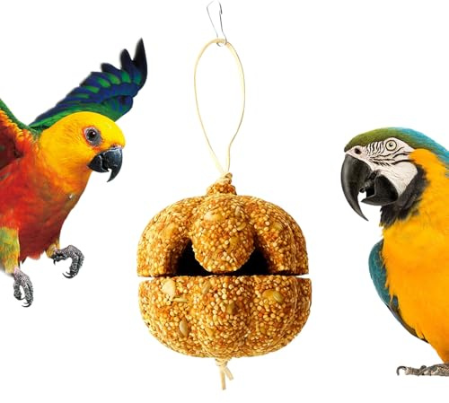 Bird Snacks | Pet Supplies Chewing Snack | Pumpkin Shape Food Sticks - For Agapornis Conure Canary Guinea Pig Chinchilla