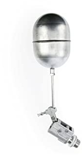 Valvola a Sfera Galleggiante for Serbatoio d'Acqua in Acciaio Inossidabile 304 da 1/2 DN15, Resistenza alle Alte Temperature 200 Gradi Celsius, for Parti di stagni, Pesci e acquari(Color B)