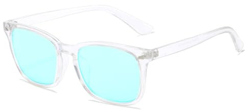 TOONZ Lunettes daltoniennes, lunettes correctrices de daltonisme pour hommes et femmes, correction de cécité rouge-vert extérieure pour améliorer la vue faible,D